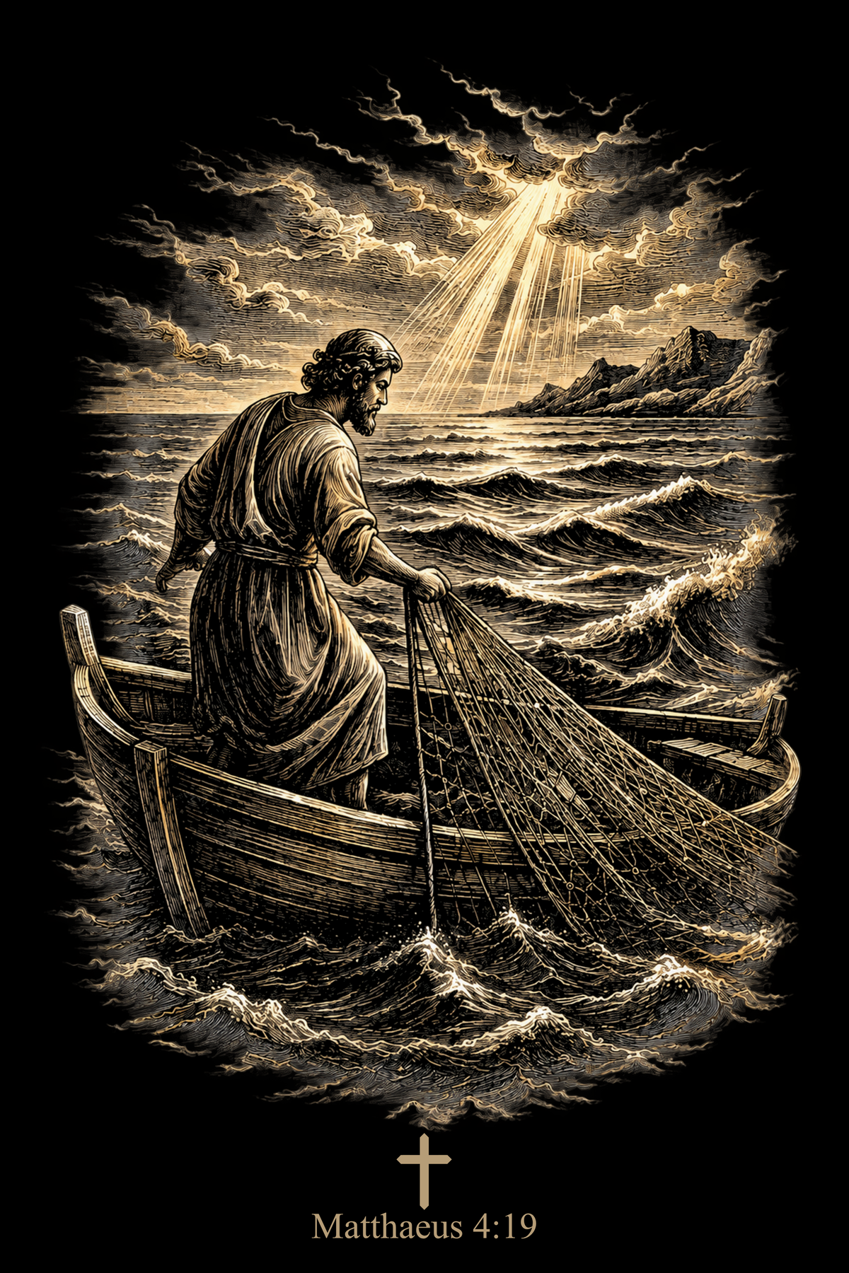 The Fisherman — Matthaeus 4:19